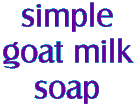 goat milk soap